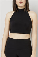 Load image into Gallery viewer, Love Kiki (Maddy) - Jersey Knit Fitted halter neck crop Top. Front View